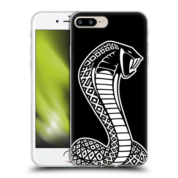 Shelby Logos Oversized Soft Gel Case for Apple iPhone 7 Plus / iPhone 8 Plus