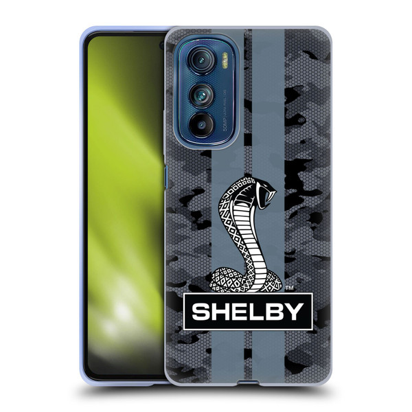 Shelby Logos Camouflage Soft Gel Case for Motorola Edge 30