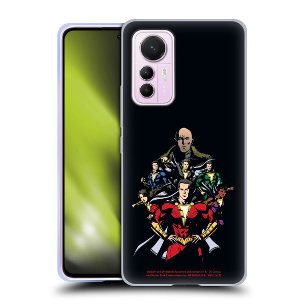 Shazam! 2019 Movie Character Art Family and Sivanna Soft Gel Case for Xiaomi 12 Lite