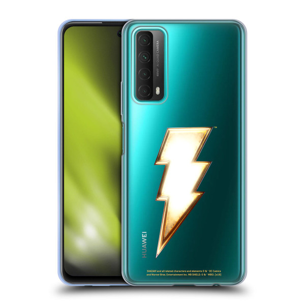 Shazam! 2019 Movie Logos Lightning Soft Gel Case for Huawei P Smart (2021)