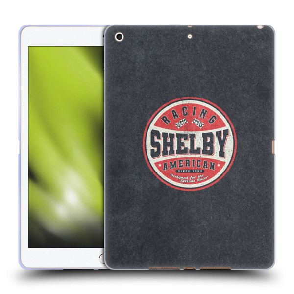 Shelby Logos Vintage Badge Soft Gel Case for Apple iPad 10.2 2019/2020/2021