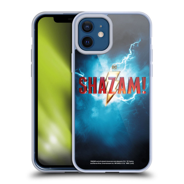 Shazam! 2019 Movie Logos Poster Soft Gel Case for Apple iPhone 12 / iPhone 12 Pro