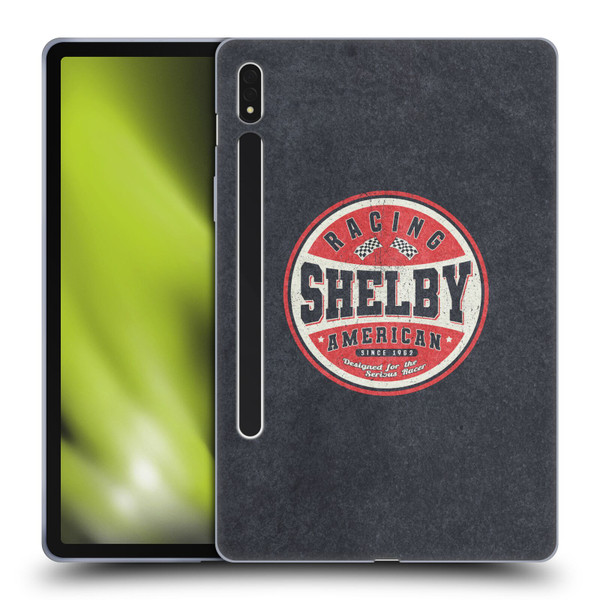 Shelby Logos Vintage Badge Soft Gel Case for Samsung Galaxy Tab S8