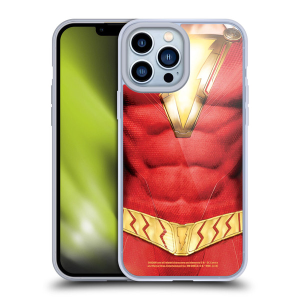 Shazam! 2019 Movie Logos Costume Soft Gel Case for Apple iPhone 13 Pro Max