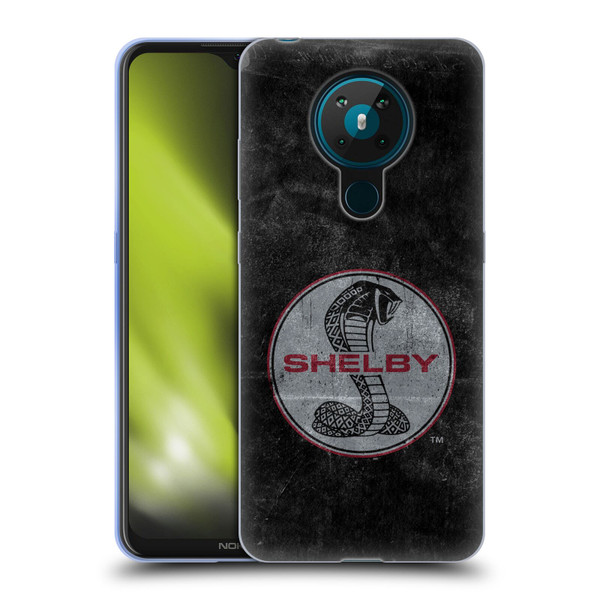 Shelby Logos Distressed Black Soft Gel Case for Nokia 5.3