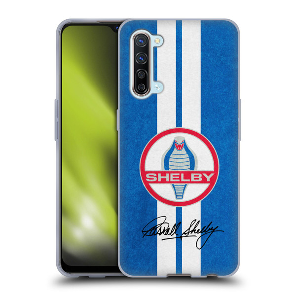 Shelby Logos Distressed Blue Soft Gel Case for OPPO Find X2 Lite 5G