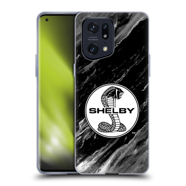 Shelby Logos Marble Soft Gel Case for OPPO Find X5 Pro