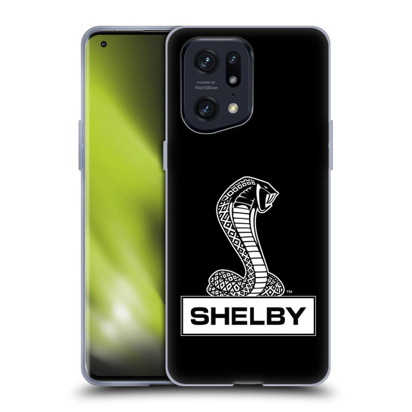 Shelby Logos Plain Soft Gel Case for OPPO Find X5 Pro