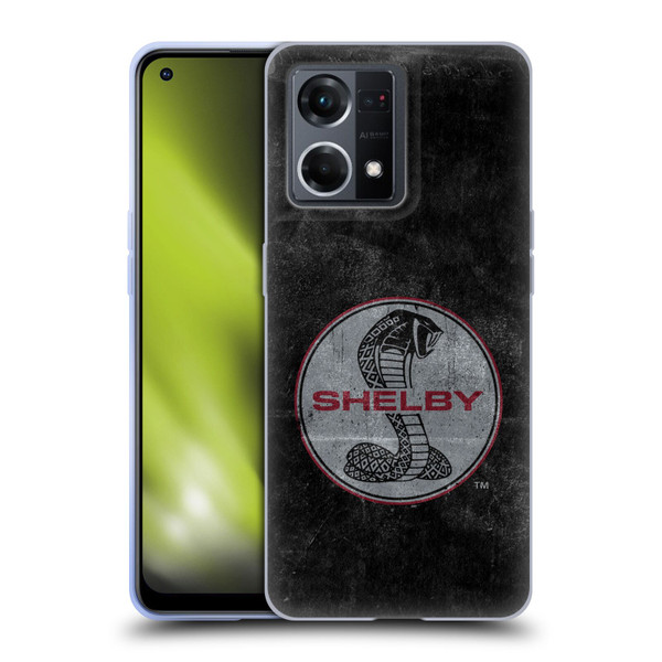 Shelby Logos Distressed Black Soft Gel Case for OPPO Reno8 4G