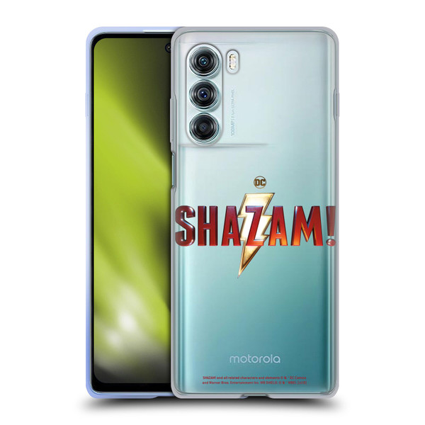 Shazam! 2019 Movie Logos Main Soft Gel Case for Motorola Edge S30 / Moto G200 5G