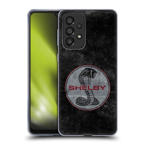 Shelby Logos Distressed Black Soft Gel Case for Samsung Galaxy A33 5G (2022)