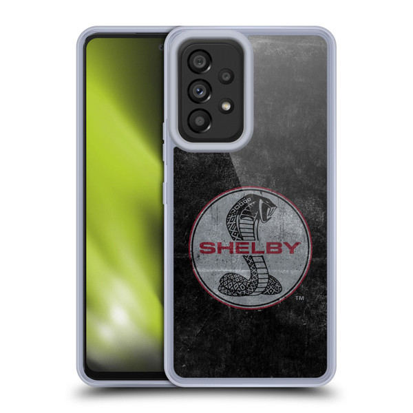 Shelby Logos Distressed Black Soft Gel Case for Samsung Galaxy A53 5G (2022)