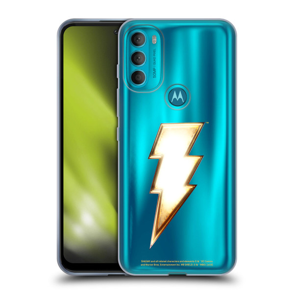 Shazam! 2019 Movie Logos Lightning Soft Gel Case for Motorola Moto G71 5G