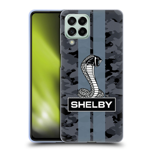 Shelby Logos Camouflage Soft Gel Case for Samsung Galaxy M53 (2022)