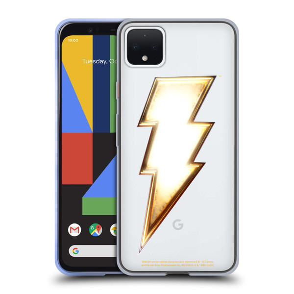Shazam! 2019 Movie Logos Lightning Soft Gel Case for Google Pixel 4 XL