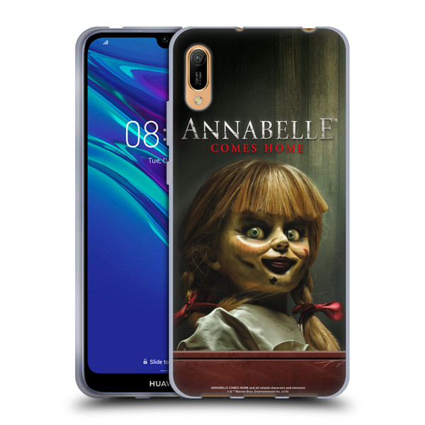 Annabelle Comes Home Doll Photography Portrait 2 Soft Gel Case for Huawei Y6 Pro (2019)