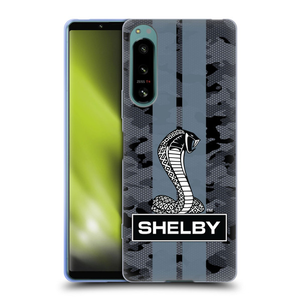 Shelby Logos Camouflage Soft Gel Case for Sony Xperia 5 IV