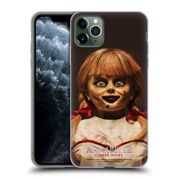 Annabelle Comes Home Doll Photography Portrait Soft Gel Case for Apple iPhone 11 Pro Max