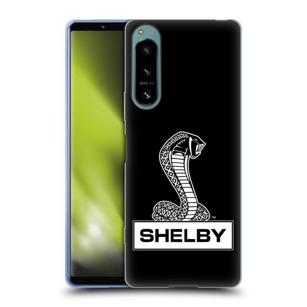 Shelby Logos Plain Soft Gel Case for Sony Xperia 5 IV