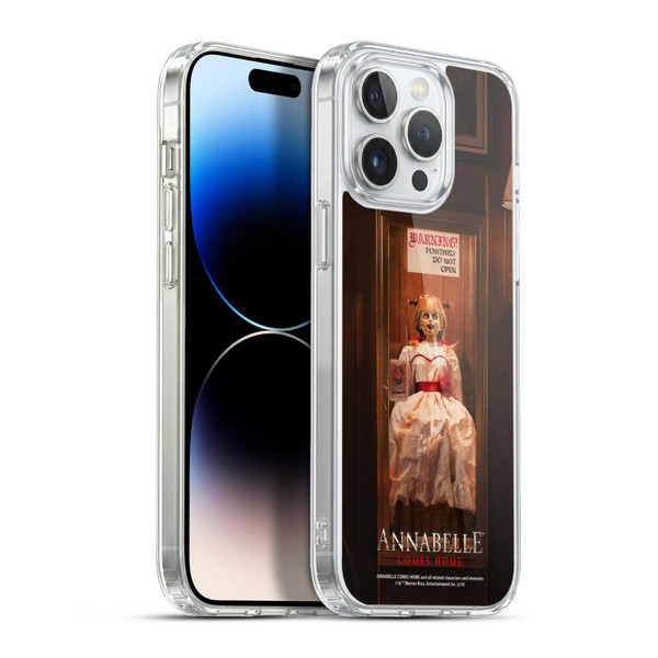 Annabelle Comes Home Doll Photography Do Not Open Soft Gel Case for Apple iPhone 13 Pro Max & MagSafe