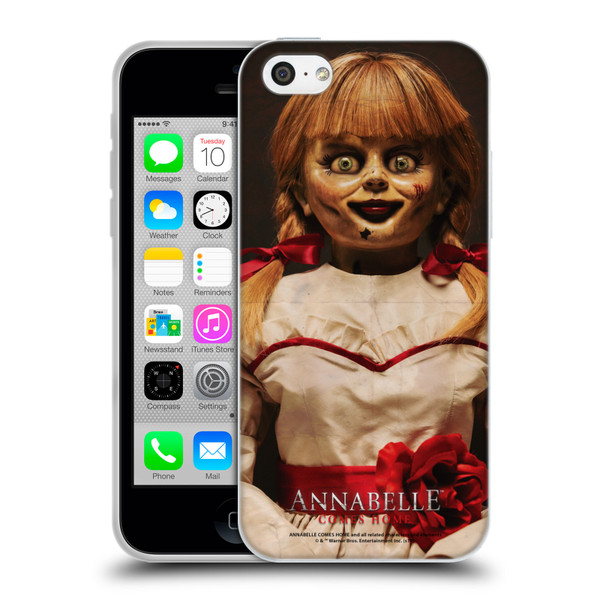 Annabelle Comes Home Doll Photography Portrait Soft Gel Case for Apple iPhone 5c