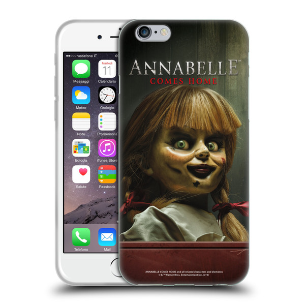Annabelle Comes Home Doll Photography Portrait 2 Soft Gel Case for Apple iPhone 6 / iPhone 6s