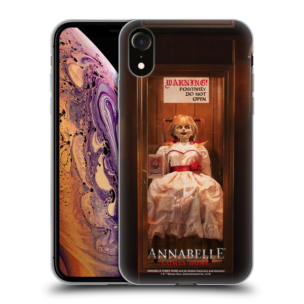 Annabelle Comes Home Doll Photography Do Not Open Soft Gel Case for Apple iPhone XR