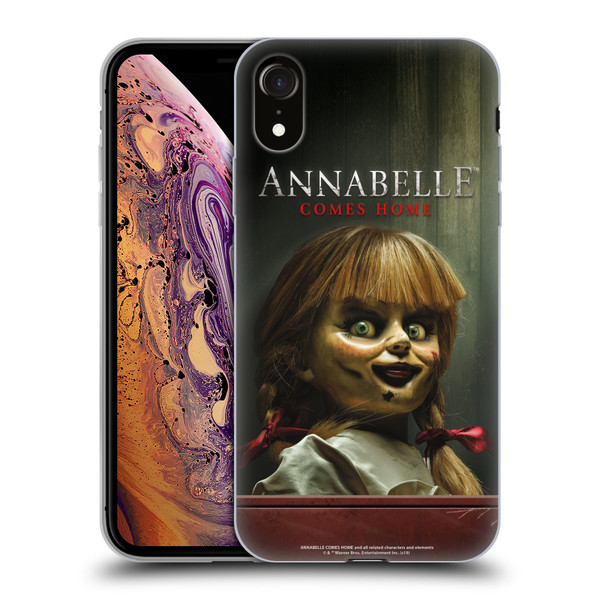Annabelle Comes Home Doll Photography Portrait 2 Soft Gel Case for Apple iPhone XR