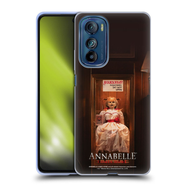 Annabelle Comes Home Doll Photography Do Not Open Soft Gel Case for Motorola Edge 30