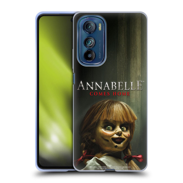 Annabelle Comes Home Doll Photography Portrait 2 Soft Gel Case for Motorola Edge 30