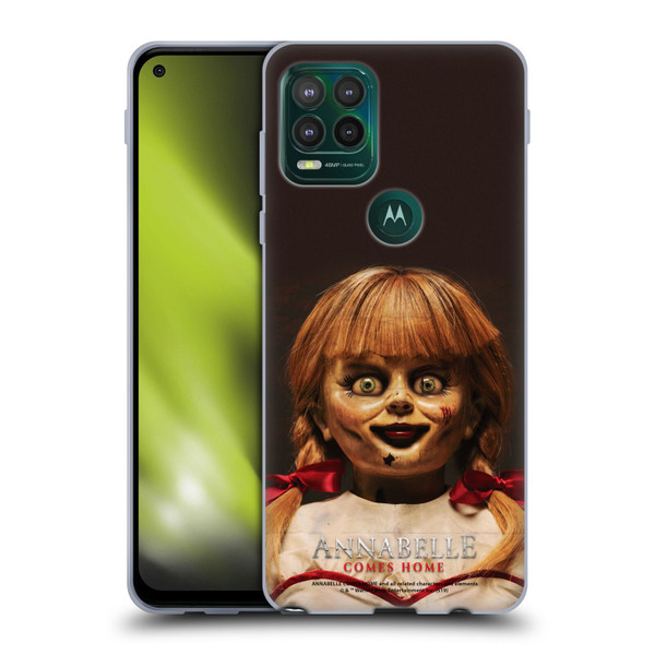 Annabelle Comes Home Doll Photography Portrait Soft Gel Case for Motorola Moto G Stylus 5G 2021