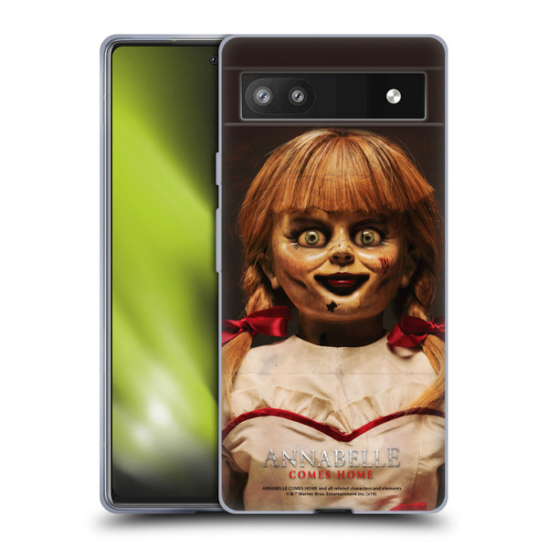 Annabelle Comes Home Doll Photography Portrait Soft Gel Case for Google Pixel 6a