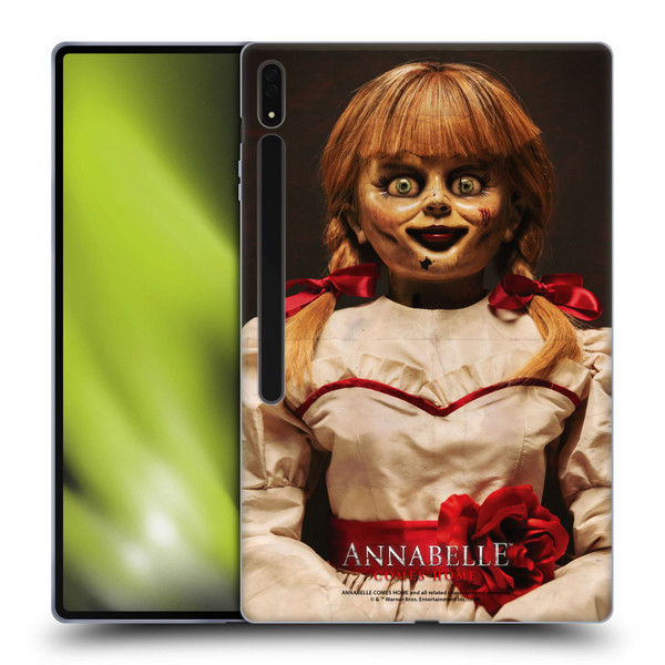 Annabelle Comes Home Doll Photography Portrait Soft Gel Case for Samsung Galaxy Tab S8 Ultra