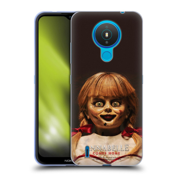 Annabelle Comes Home Doll Photography Portrait Soft Gel Case for Nokia 1.4