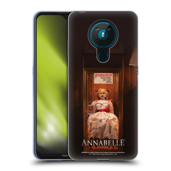 Annabelle Comes Home Doll Photography Do Not Open Soft Gel Case for Nokia 5.3