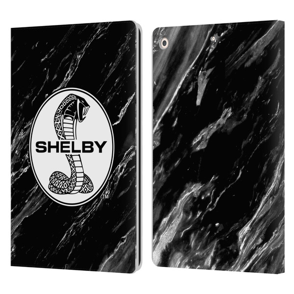 Shelby Logos Marble Leather Book Wallet Case Cover For Apple iPad 10.2 2019/2020/2021