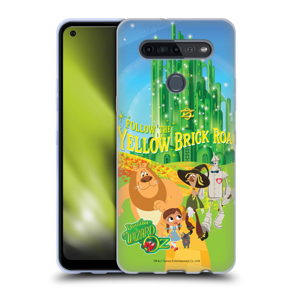 Dorothy and the Wizard of Oz Graphics Yellow Brick Road Soft Gel Case for LG K51S