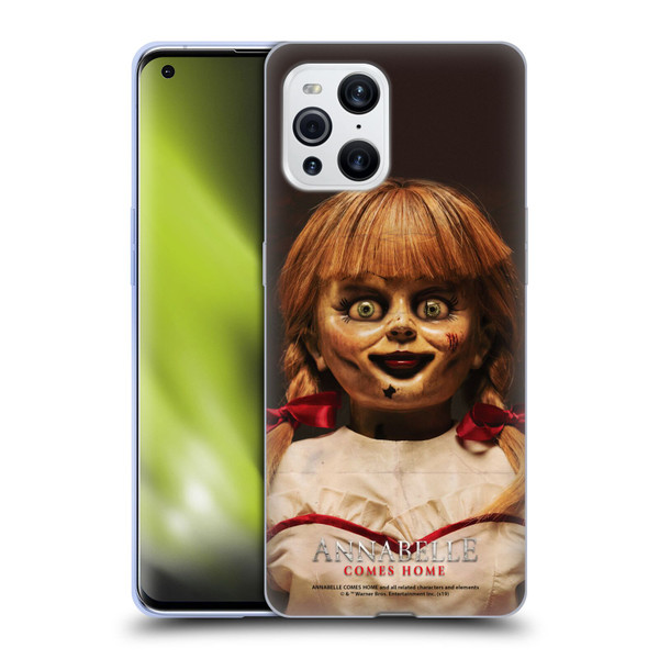 Annabelle Comes Home Doll Photography Portrait Soft Gel Case for OPPO Find X3 / Pro