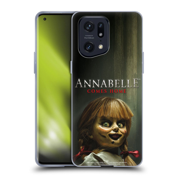 Annabelle Comes Home Doll Photography Portrait 2 Soft Gel Case for OPPO Find X5 Pro