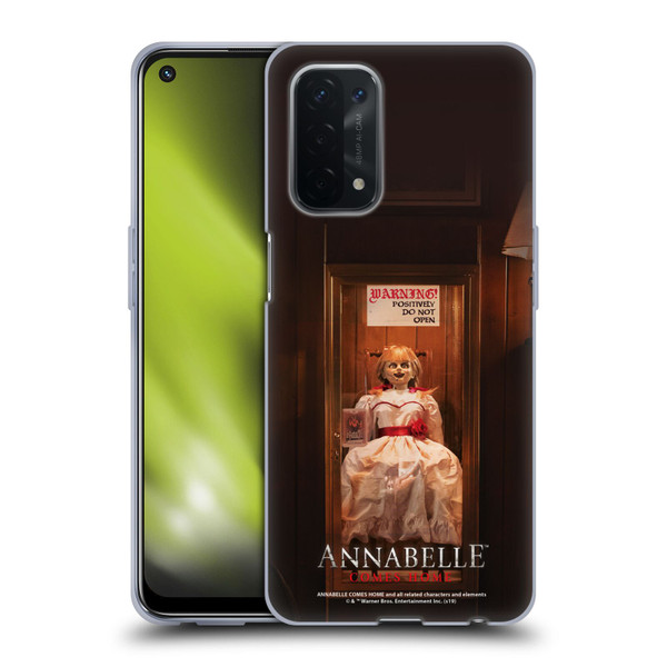 Annabelle Comes Home Doll Photography Do Not Open Soft Gel Case for OPPO A54 5G