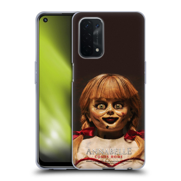 Annabelle Comes Home Doll Photography Portrait Soft Gel Case for OPPO A54 5G