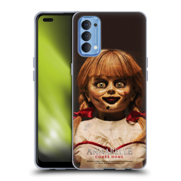 Annabelle Comes Home Doll Photography Portrait Soft Gel Case for OPPO Reno 4 5G