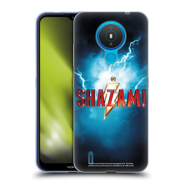 Shazam! 2019 Movie Logos Poster Soft Gel Case for Nokia 1.4