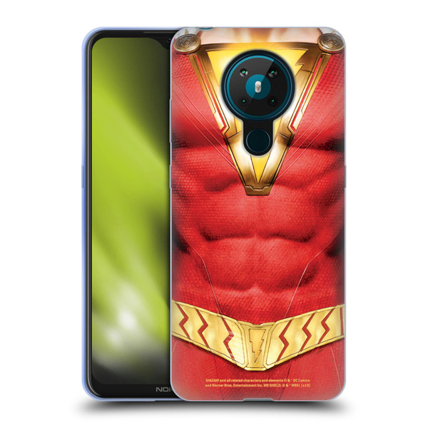 Shazam! 2019 Movie Logos Costume Soft Gel Case for Nokia 5.3