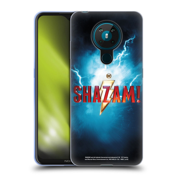 Shazam! 2019 Movie Logos Poster Soft Gel Case for Nokia 5.3