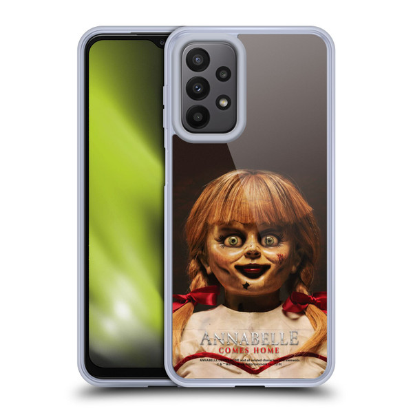 Annabelle Comes Home Doll Photography Portrait Soft Gel Case for Samsung Galaxy A23 / 5G (2022)