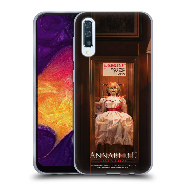 Annabelle Comes Home Doll Photography Do Not Open Soft Gel Case for Samsung Galaxy A50/A30s (2019)