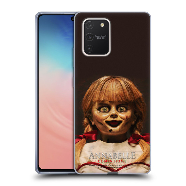 Annabelle Comes Home Doll Photography Portrait Soft Gel Case for Samsung Galaxy S10 Lite