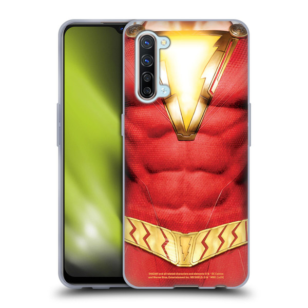 Shazam! 2019 Movie Logos Costume Soft Gel Case for OPPO Find X2 Lite 5G