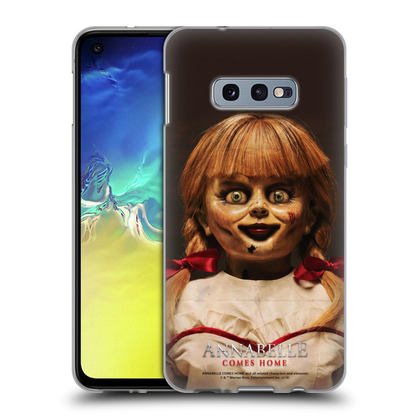 Annabelle Comes Home Doll Photography Portrait Soft Gel Case for Samsung Galaxy S10e